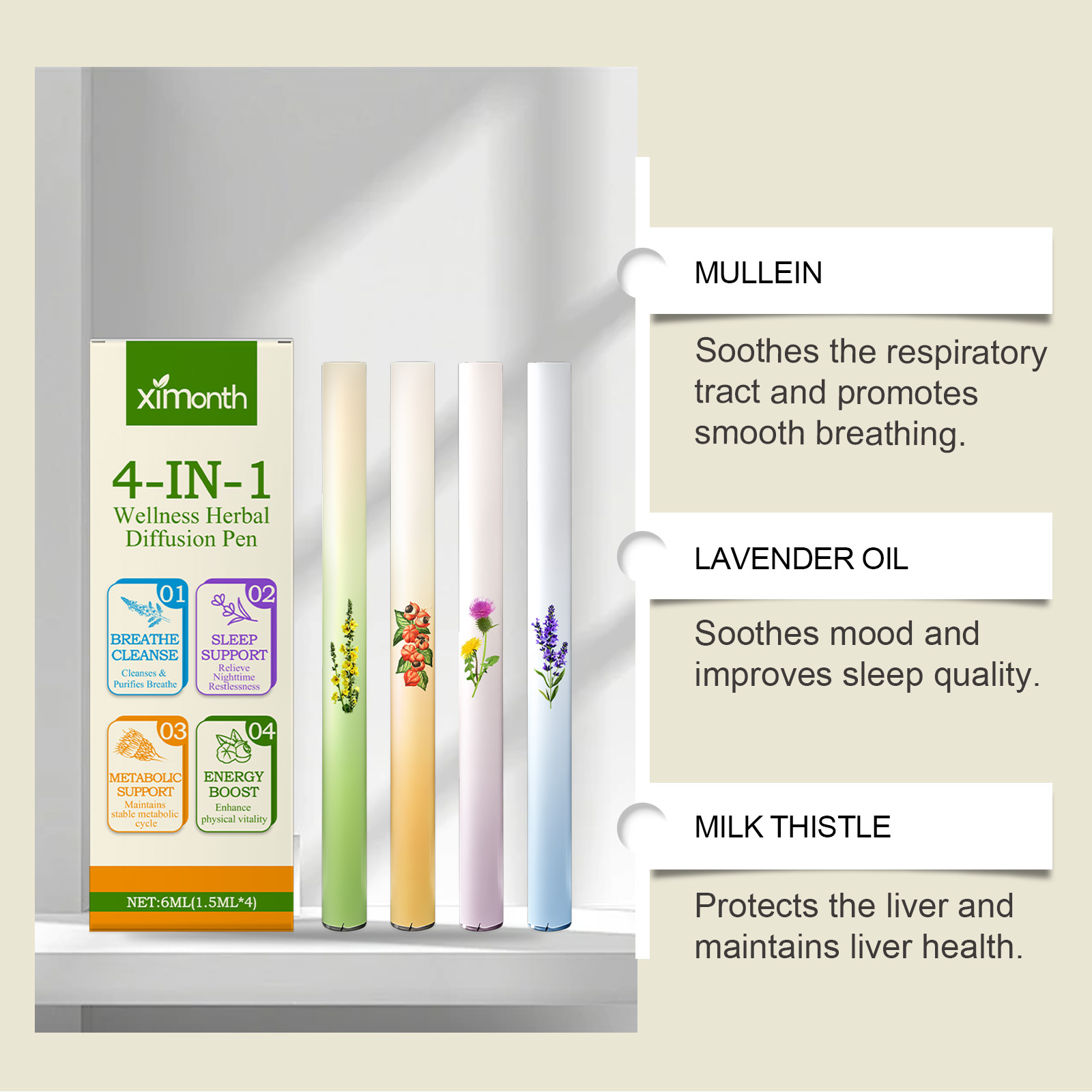 4-in-1-Kombi-Stick mit Kräuter – Herbal Wellness For You Bewertung und Preis