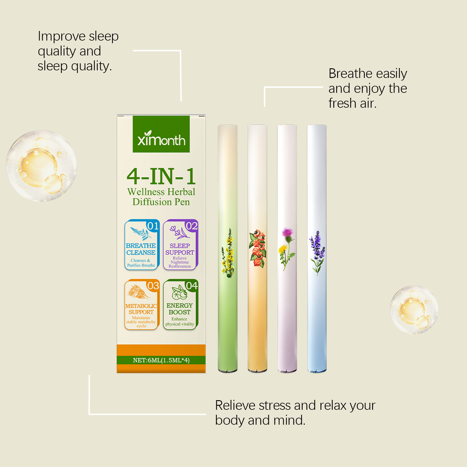 4-in-1-Kombi-Stick mit Kräuter – Herbal Wellness For You Bewertung und Preis