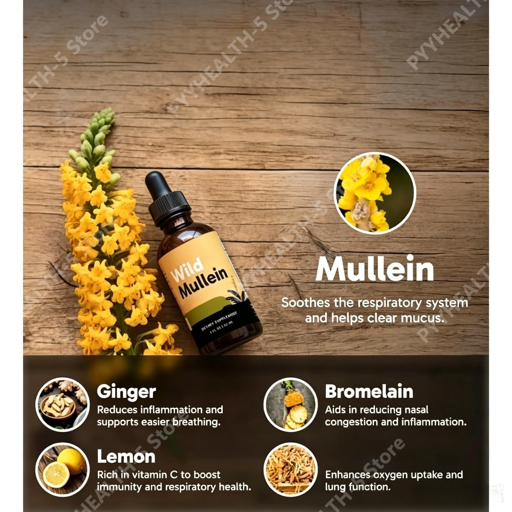 Wild-Mullein-Blätter-Tropfen m – Herbal Wellness For You Bewertung und Preis