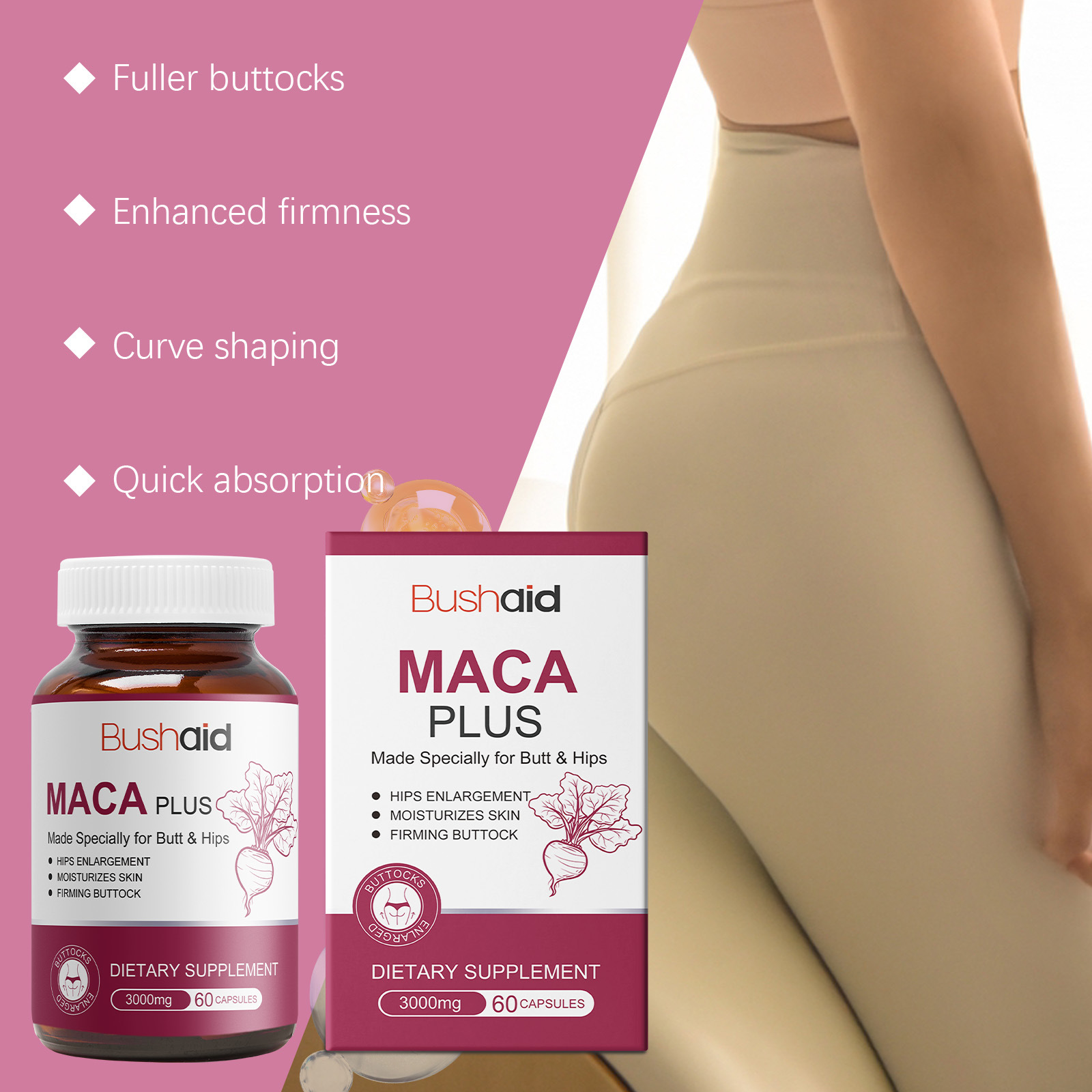 Natürliche pflanzliche Maca-Wu – Herbal Wellness For You Bewertung und Preis